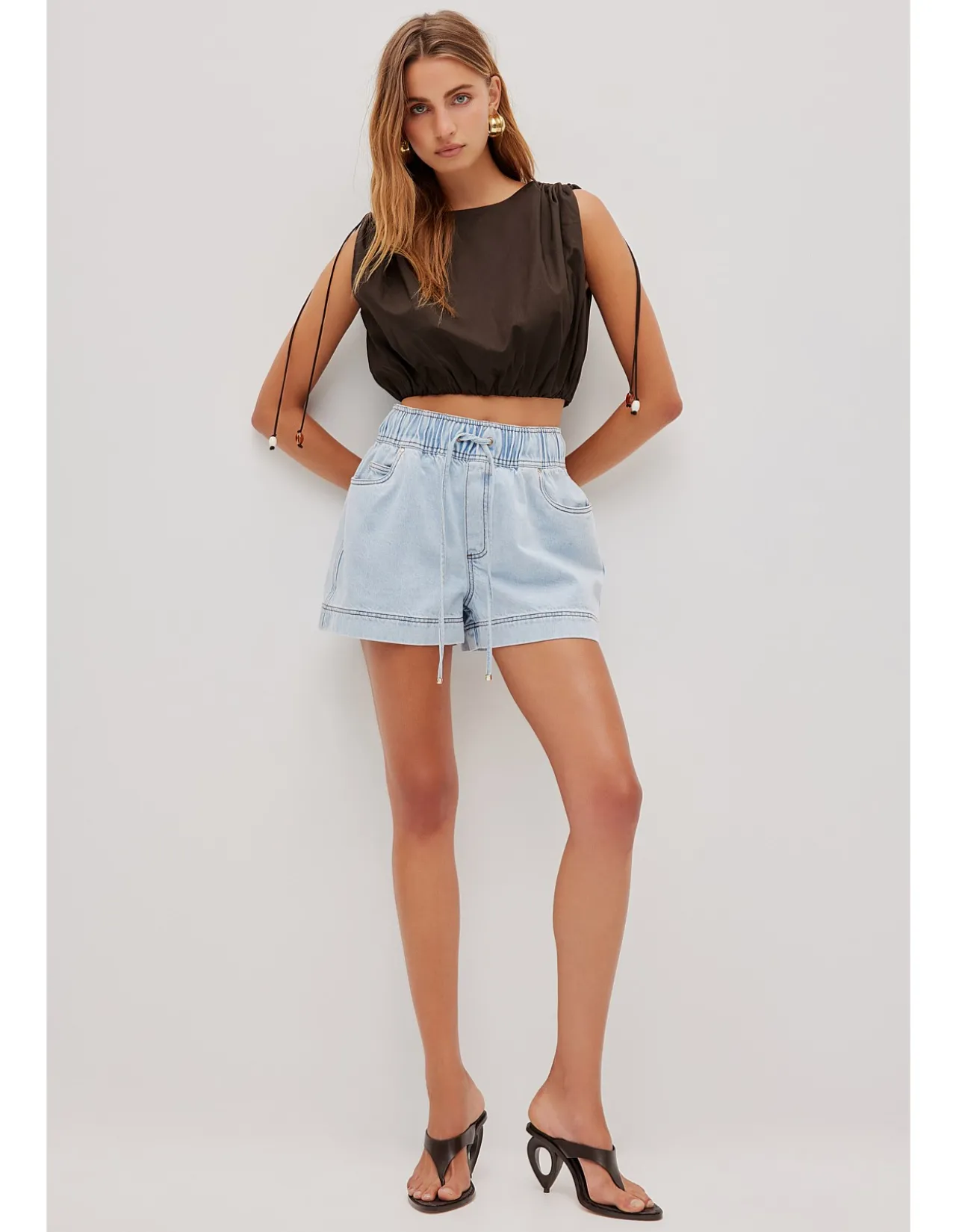 BLUES DENIM SHORT