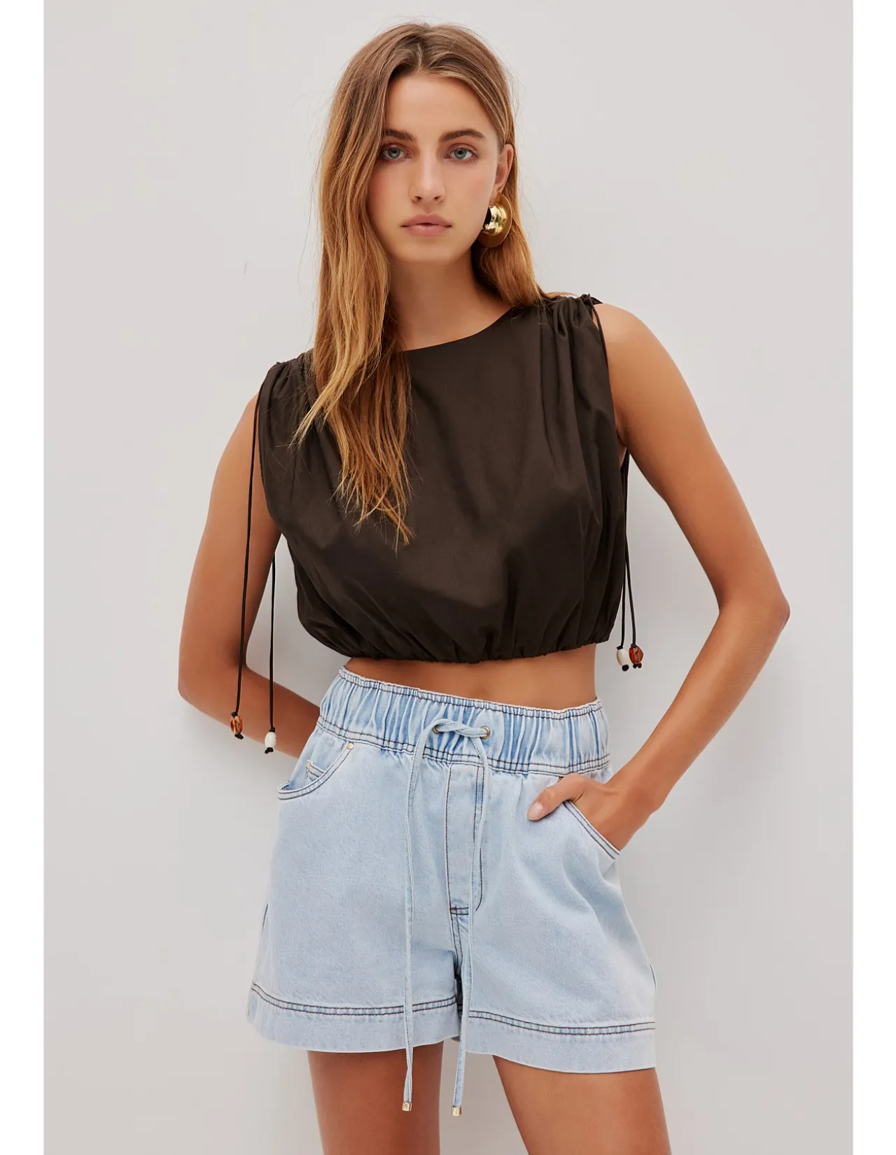 BLUES DENIM SHORT