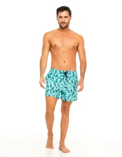 Blue Whale Sharks Men's Swim Shorts