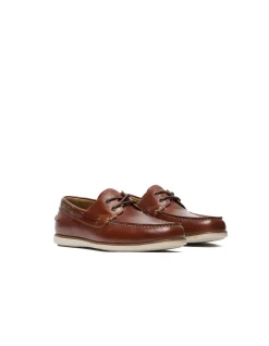 BOARDWALK BOAT SHOE - CHESTNUT