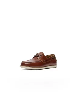 BOARDWALK BOAT SHOE - CHESTNUT