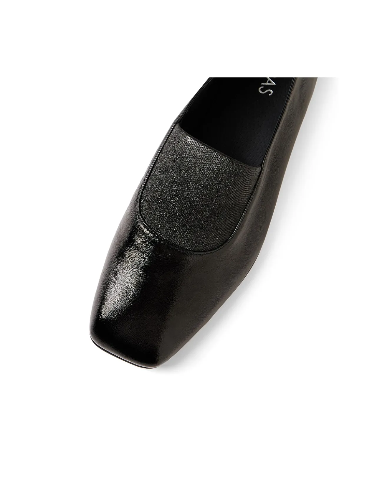 Bobba Elastic Square Toe Loafers