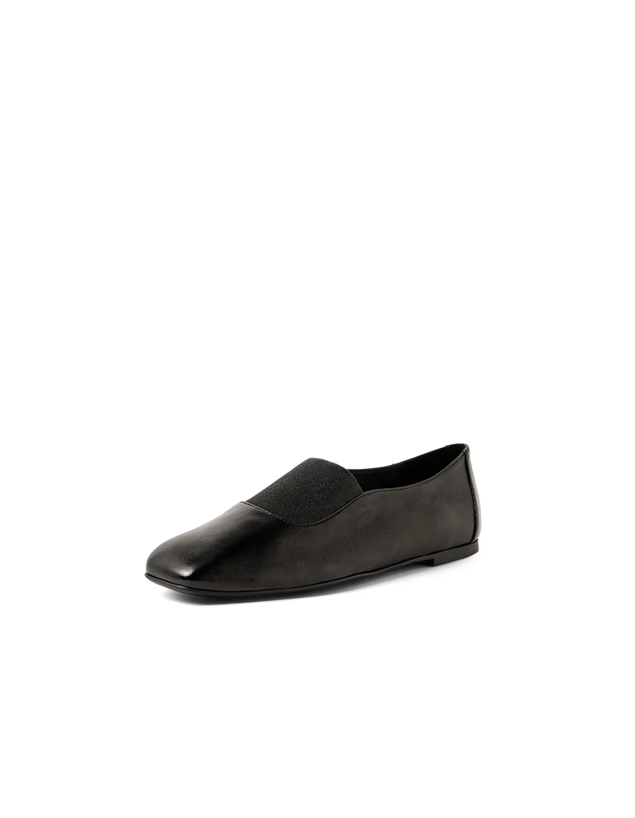 Bobba Elastic Square Toe Loafers