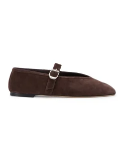 Bobbi Leather Pointed Toe Flat