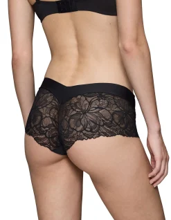 Body make up illusion lace shorty