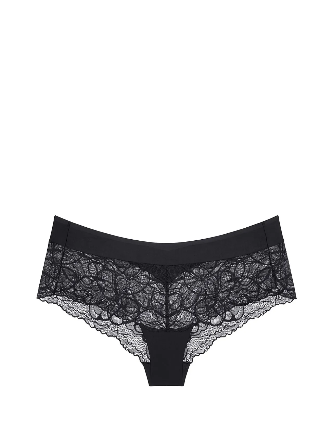 Body make up illusion lace shorty
