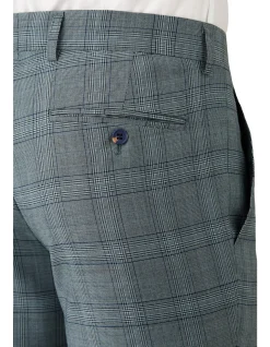 BOLD MINT CHECK TROUSER