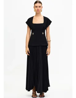 BOLLOW MAXI DRESS