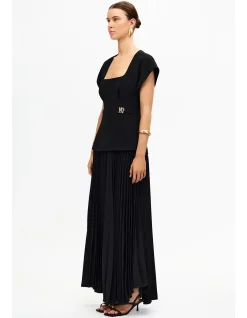 BOLLOW MAXI DRESS
