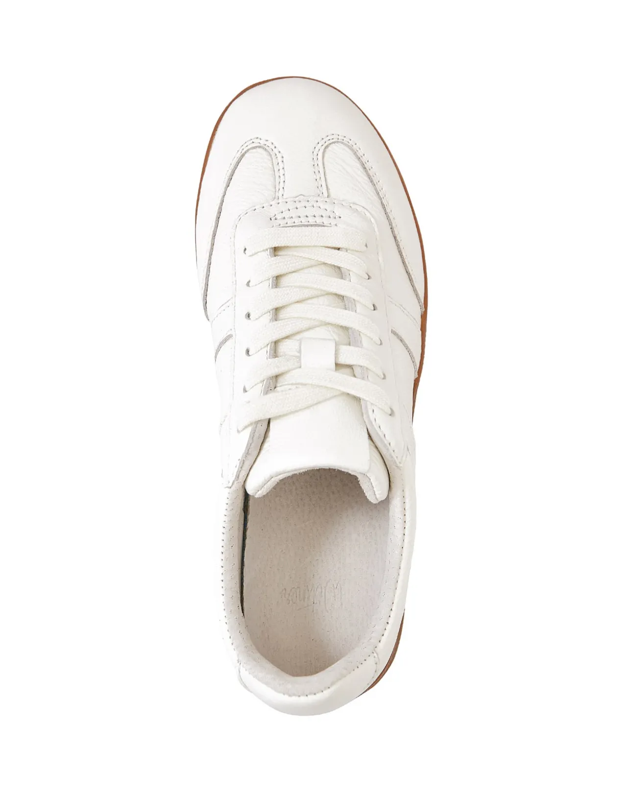 Boston Off White Leather Sneaker
