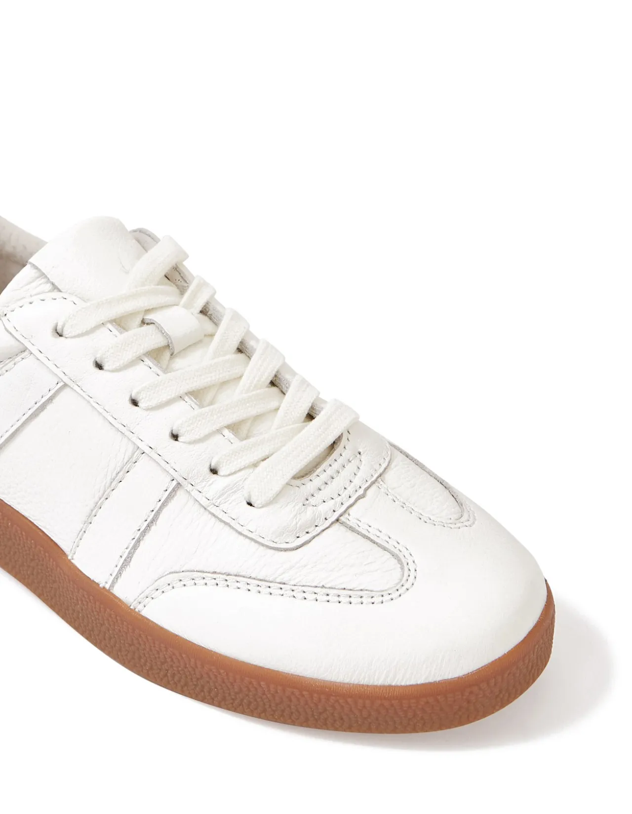 Boston Off White Leather Sneaker