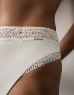 Boston Microfibre No VPL High Leg Knickers