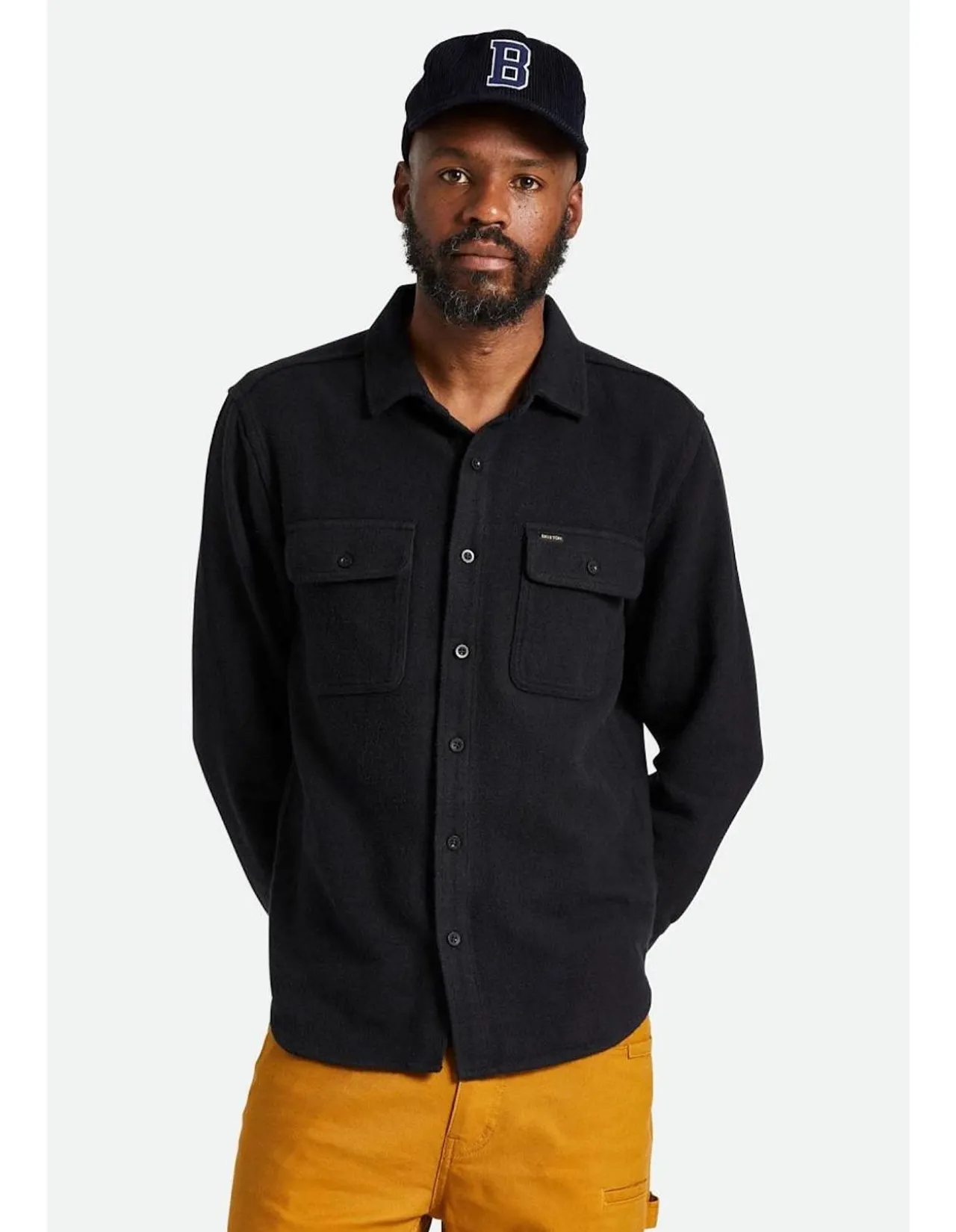 Bowery Textured Twill Overshirt