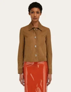 BOXY NUBUCK JACKET