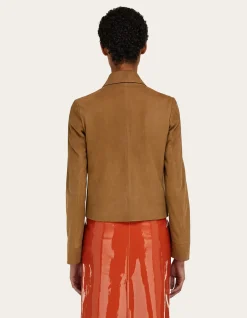 BOXY NUBUCK JACKET