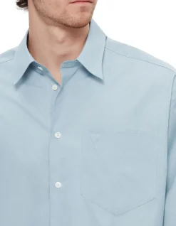 Boxy Fit Shirt Sky Blue