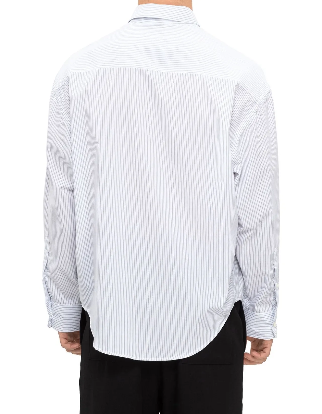 Boxy Fit Shirt with Ami de Coeur Embroidery