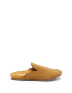 Braidy Calf Leather Mules with Zig-Zag Sole