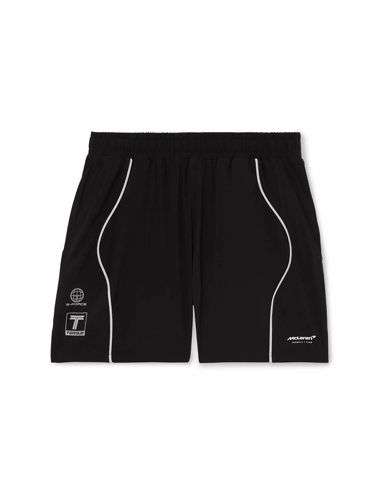 BRAXLEY PRINTED TRACK SHORTS