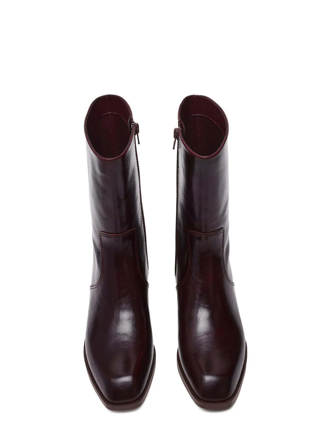 BRETTON LEATHER ANKLE BOOTS