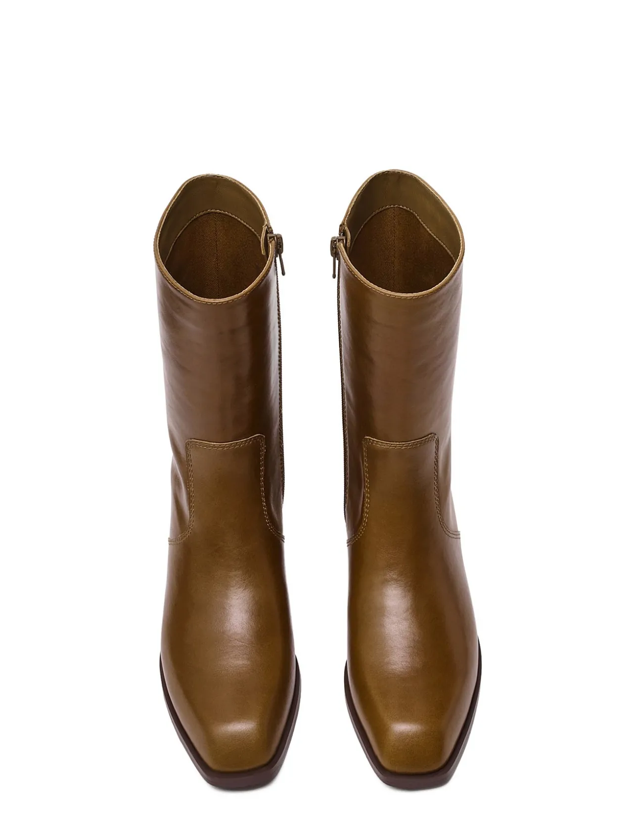 BRETTON LEATHER ANKLE BOOTS