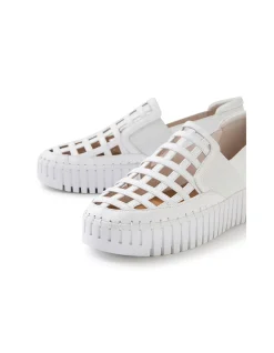 Brickie Lattice Cut Out Platform Sneakers
