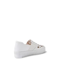 Brickie Lattice Cut Out Platform Sneakers