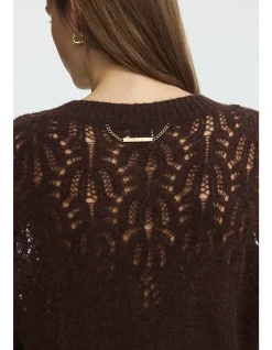 Brielle Lace Knit Cardigan