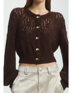 Brielle Lace Knit Cardigan