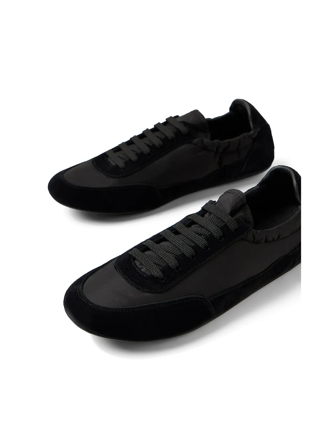 Brisk Suede Trim Lace Up Trainers
