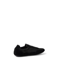 Brisk Suede Trim Lace Up Trainers