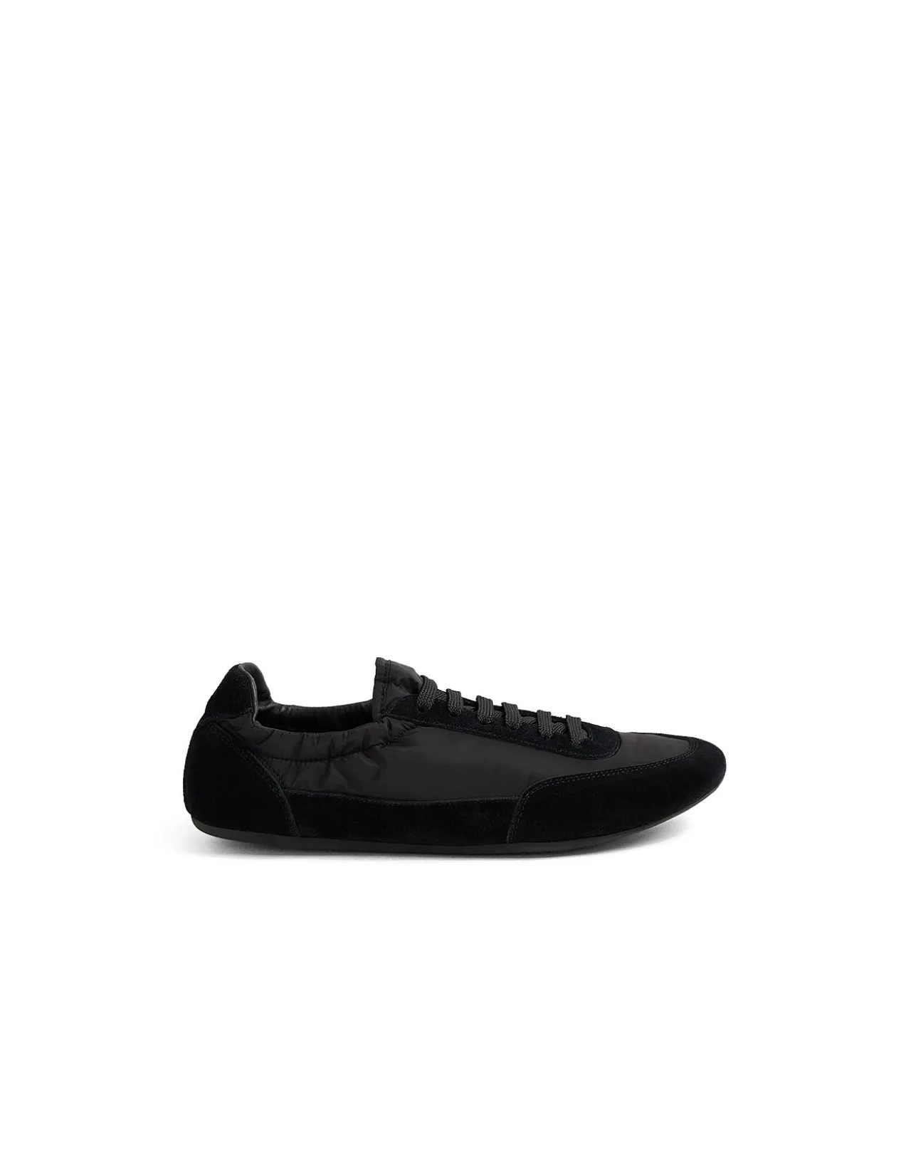 Brisk Suede Trim Lace Up Trainers