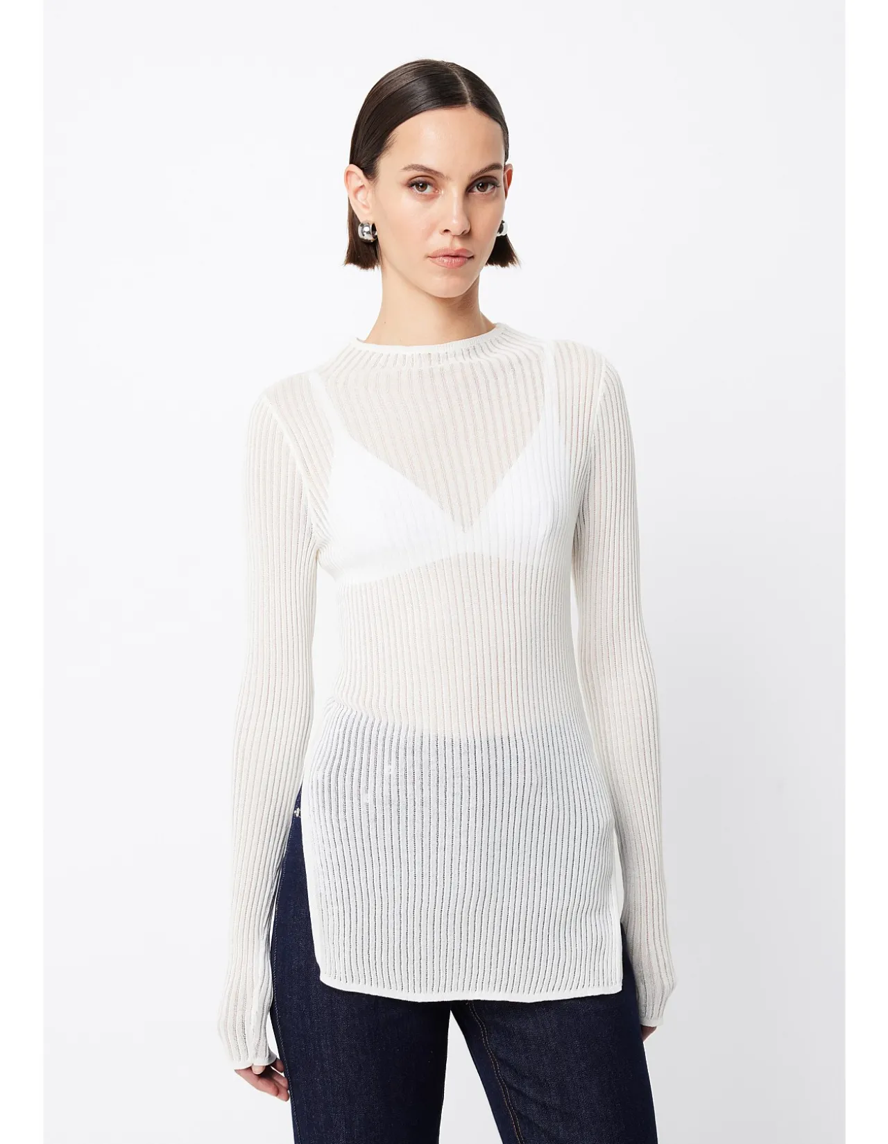 Bristol High Neck Top