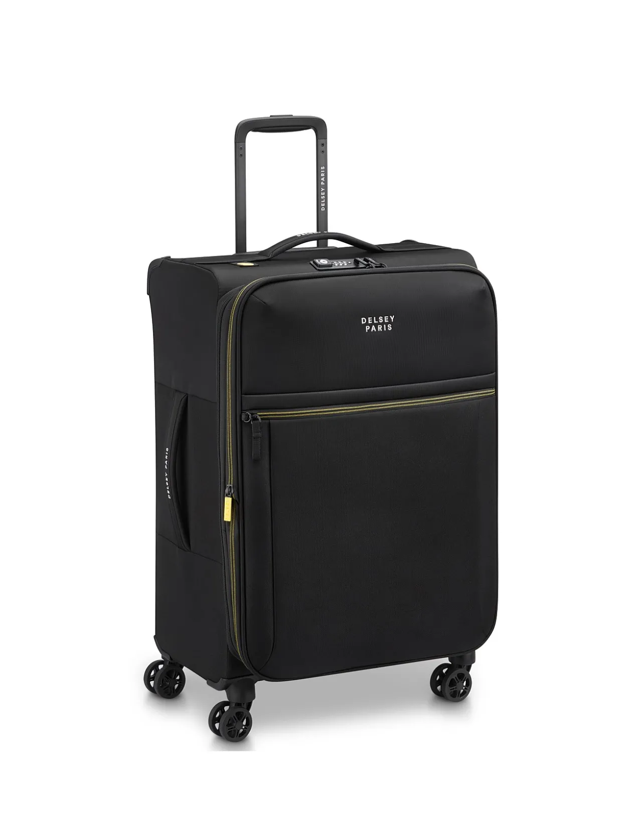 Brochant 3.0 67cm Expandable Medium Suitcase Deep Black