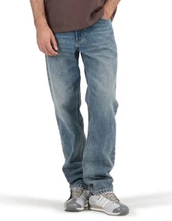 Bronco Storm Mid Rise Straight Leg Jeans