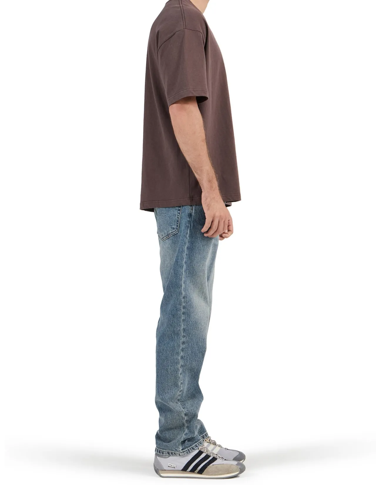 Bronco Storm Mid Rise Straight Leg Jeans