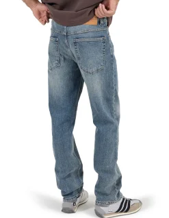 Bronco Storm Mid Rise Straight Leg Jeans