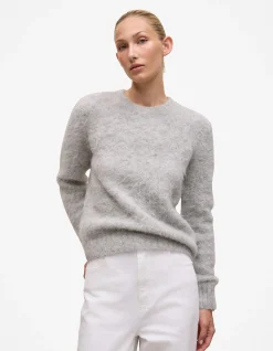 Brushed Alpaca Pullover