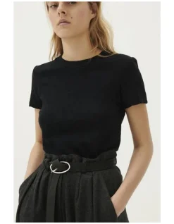 Brushed Cotton Slim T-Shirt