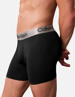 Brushed Microfibre Stretch Long Leg Boxer Brief 3 Pack