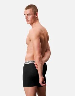 Brushed Microfibre Stretch Long Leg Boxer Brief 3 Pack