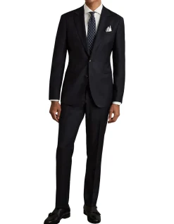 2B SB ASPIRE NOTCH PLAIN WEAVE BLAZER