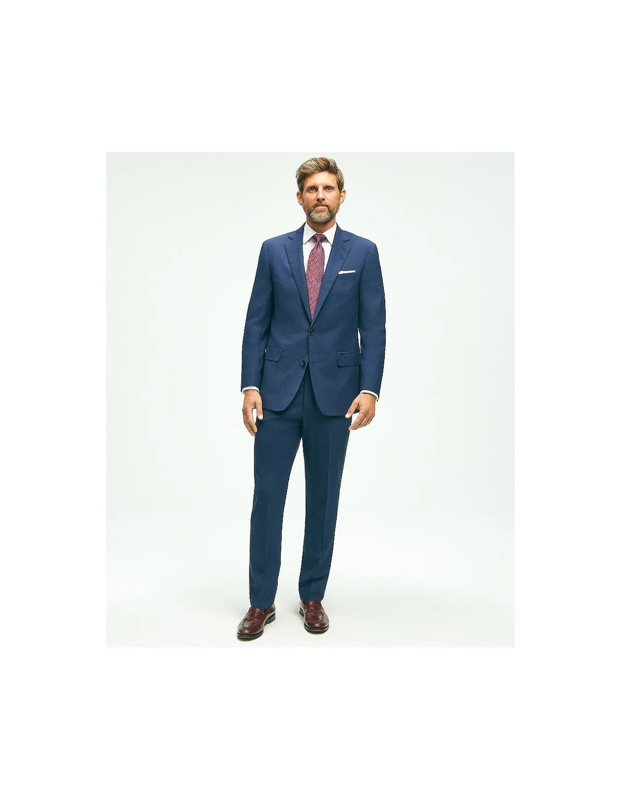 2BSV PERF WOOL SLIM SUIT JACKET