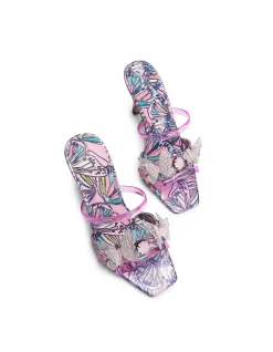 BUTTERFLY MULE SANDAL