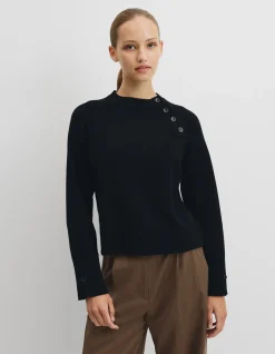 Button Neck Knit