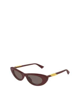 BV1447S BURGUNDY CAT-EYE SUNGLASSES