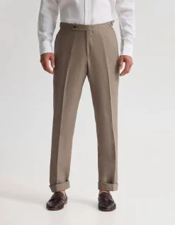 BYRON LINEN BLEND PANTS