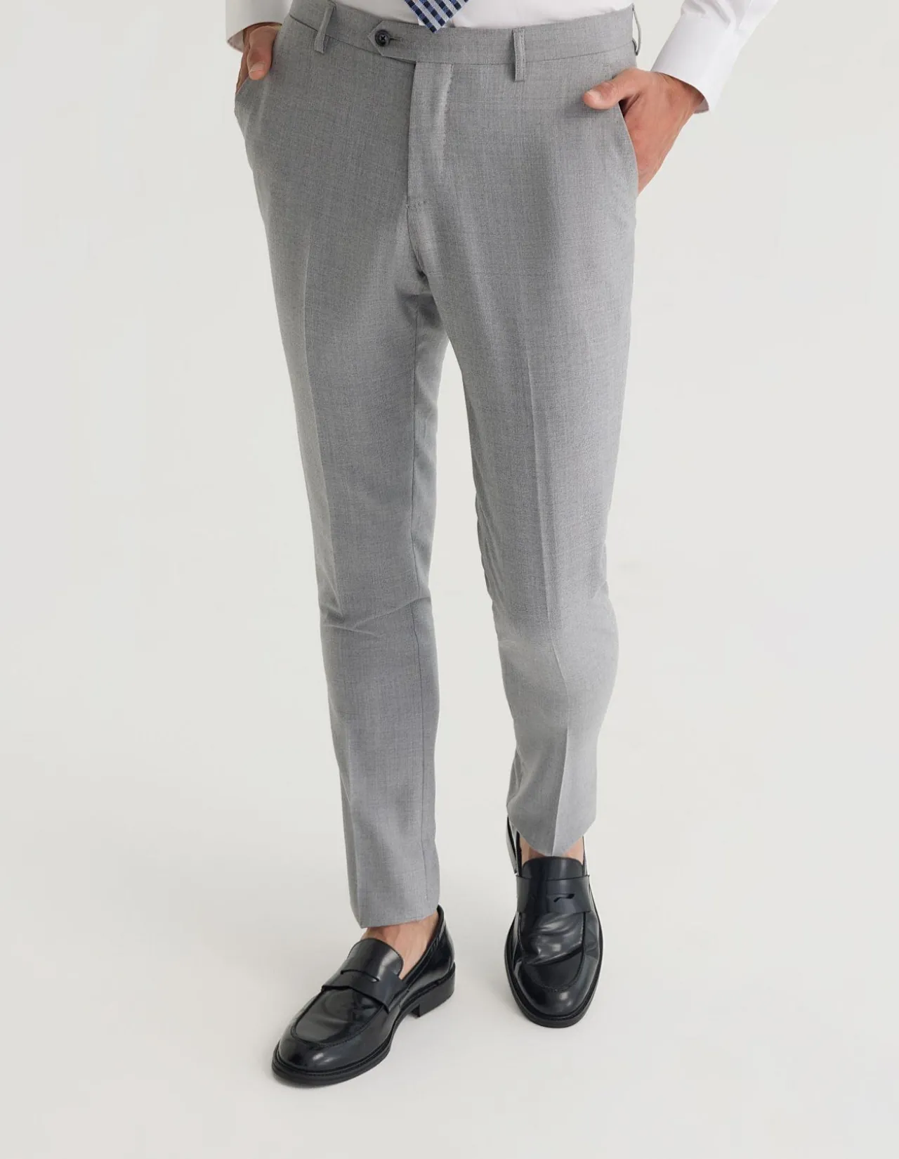 BYRON WOOL SUIT TROUSERS