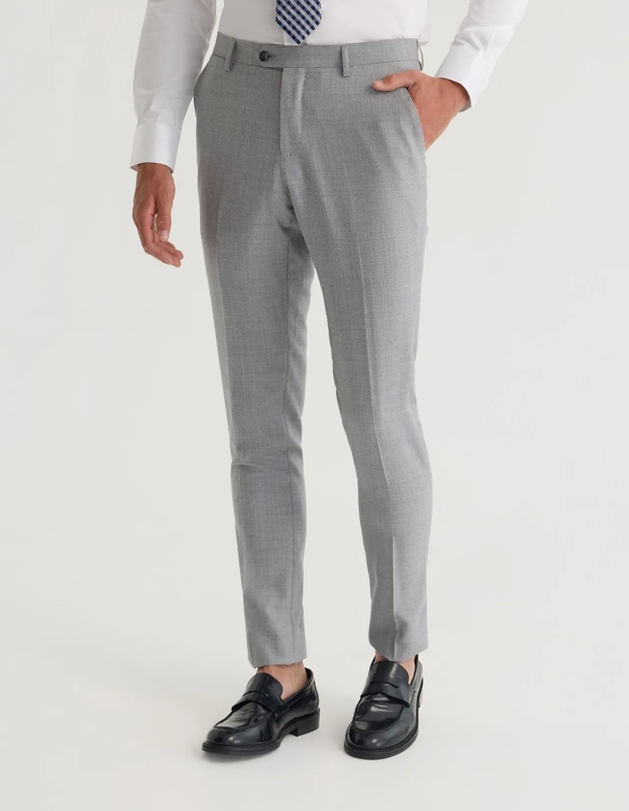 BYRON WOOL SUIT TROUSERS