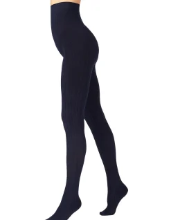 Cable Tights Soft Winter Knit Pantyhose